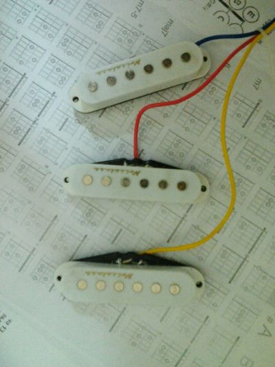 Лот: 11890880. Фото: 1. Звукосниматели Noiseless синглы... Аксессуары, комплектующие