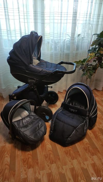 Лот: 17976811. Фото: 1. Коляска zippy Tutty 3 в 1. Коляски