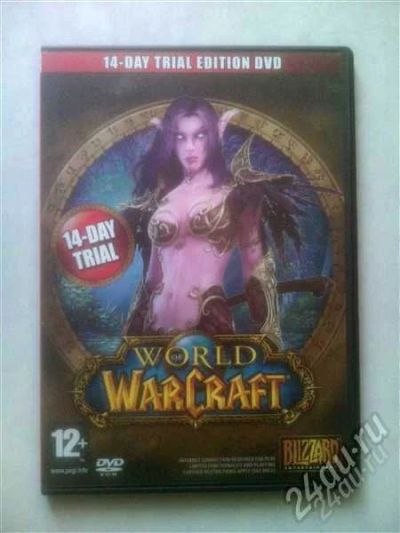 Лот: 502833. Фото: 1. World of Warcraft 14-ти дневная... Игры для ПК
