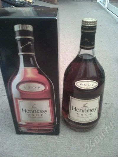 Лот: 176236. Фото: 1. коньяк hennesy vsop 1л. в пу настоящий. Разное