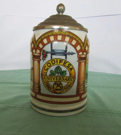 Лот: 8255813. Фото: 1. Кружка пивная Испания. Фарфор, керамика