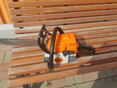 Лот: 19157578. Фото: 1. бензопила штиль stihl ms180 повторно. Бензо-, мотоинструмент
