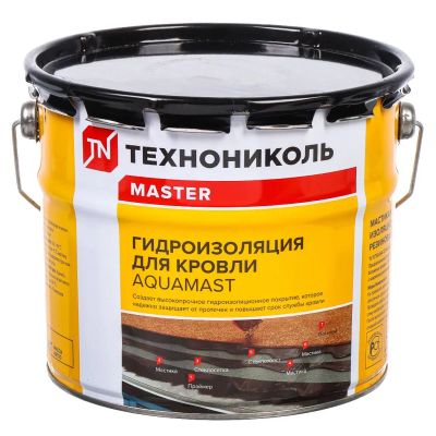 Лот: 24211591. Фото: 1. Мастика Технониколь, Aquamast... Клеи, герметики, пена монтажная, клейкие ленты