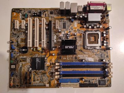 Лот: 16803415. Фото: 1. Материнская плата Asus P5GD1. Материнские платы