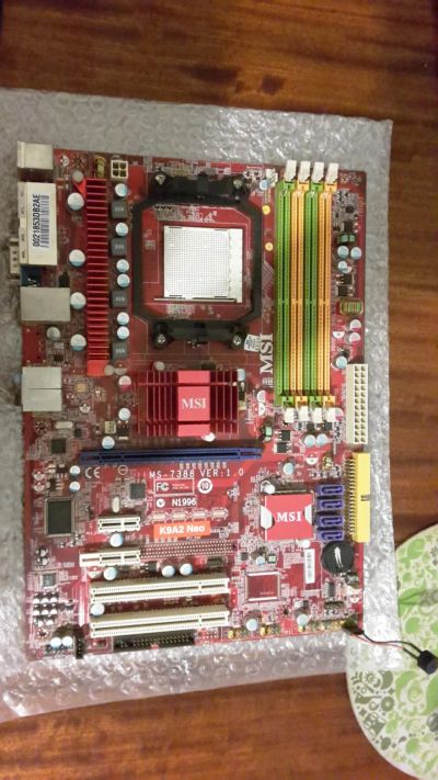 Лот: 9419260. Фото: 1. Материнская плата MSI K9A2 Neo... Материнские платы