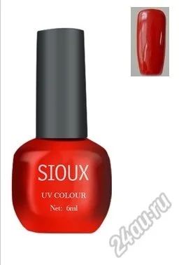 Лот: 5544442. Фото: 1. Гель-лак "Sioux" 6мл. Тон 50 распродажа... Лак для ногтей