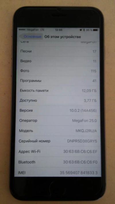 Лот: 8169787. Фото: 1. iPhone 6s 16 Gb. Смартфоны