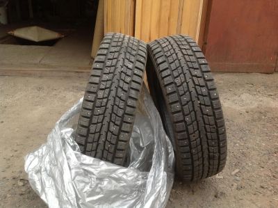 Лот: 8296602. Фото: 1. Шины зимние Dunlop 14 бу. Шины