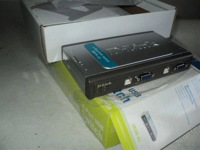 Лот: 2044483. Фото: 1. KVM переключатель Dlink. Другое (периферия)