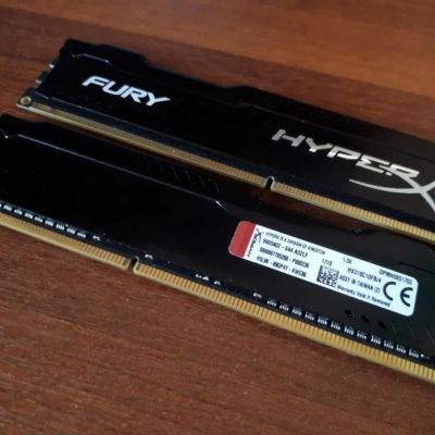 Лот: 14936713. Фото: 1. Kingston HyperX FURY Black Series... Оперативная память