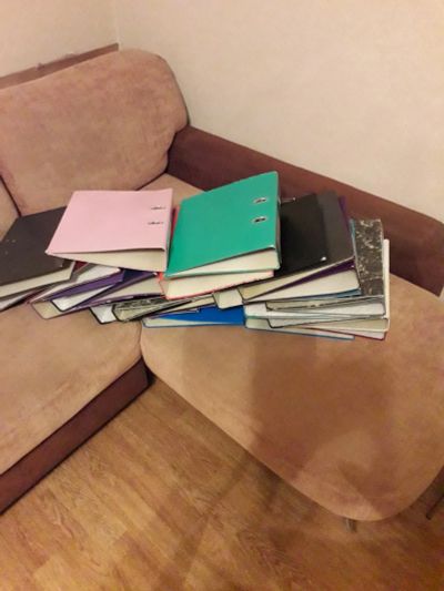 Лот: 17316210. Фото: 1. Папка-накопитель + уголки и файлы... Папки, портфели