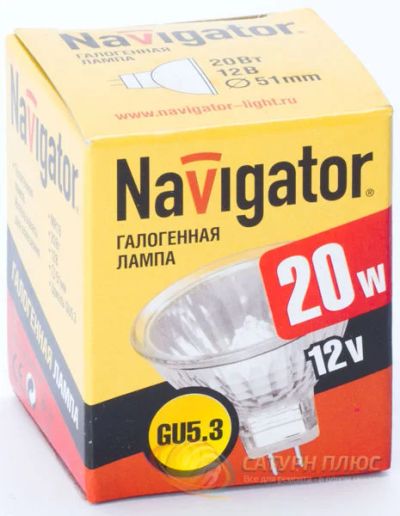 Лот: 6419279. Фото: 1. Лампа галогенная Navigator MR16... Лампочки