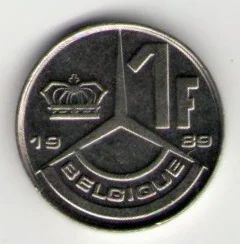 Лот: 3194830. Фото: 1. 1 франк Бельгия. Европа