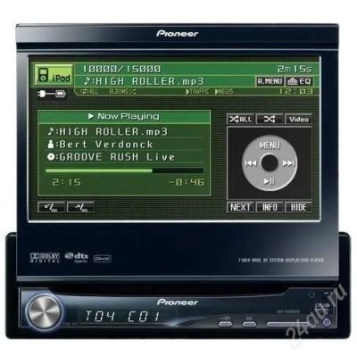 Лот: 840870. Фото: 1. pioneer avh-p5900dvd. Автомагнитолы