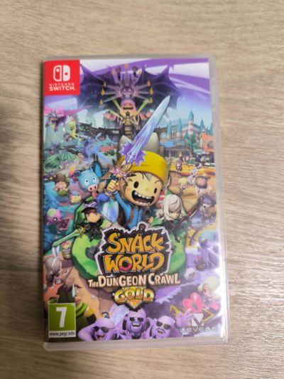 Лот: 25632659. Фото: 1. Игра Snack World the Dungeon crawl... Игры для консолей