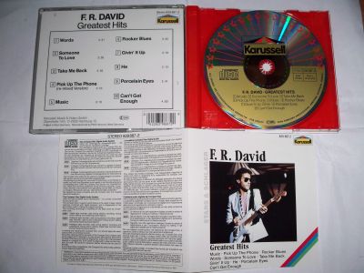Лот: 11542172. Фото: 1. F. R. DAVID Greatest Hits CD Karussel... Аудиозаписи