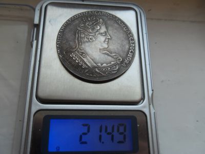 Лот: 16225598. Фото: 1. монета Рубль 1731 Много лотов... Россия до 1917 года
