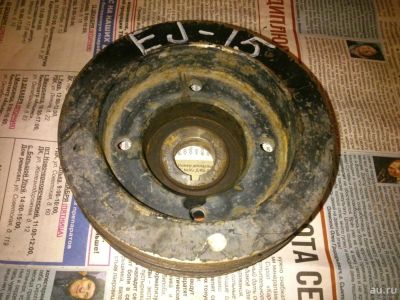 Лот: 14062400. Фото: 1. Шкив коленвала EJ15 Subaru Impreza... Двигатель и элементы двигателя