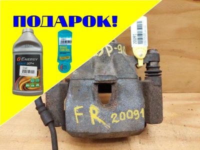 Лот: 18529211. Фото: 1. Суппорт Toyota Vitz KSP90 1KRFE... Тормозная система