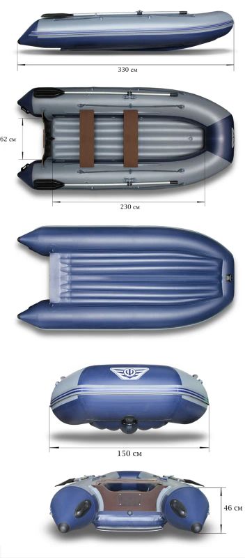 Лот: 21792439. Фото: 1. Лодка Флагман 330 U пвх новая... Лодки и катера