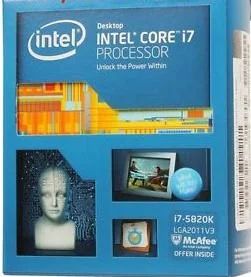 Лот: 6025525. Фото: 1. Intel i7-5820k 6 Core 3.6 GHz... Процессоры