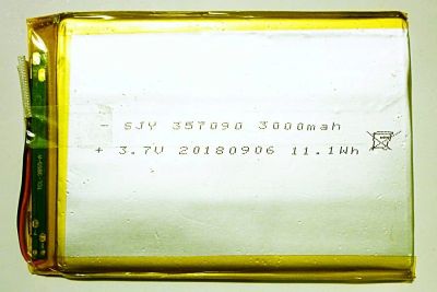 Лот: 17166255. Фото: 1. Аккумулятор SJY 357090 3000mAh... Запчасти для планшетов