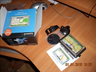 Лот: 4962341. Фото: 1. GPS-навигатор Garmin Nuvi 250W... GPS-навигаторы
