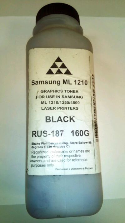 Лот: 8859206. Фото: 1. Тонер Samsung ML 1210 / ML 1250... Картриджи, расходные материалы