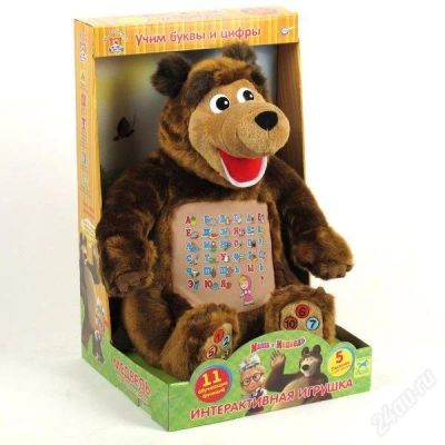 Лот: 2320903. Фото: 1. Мягкая игрушка Мишка Мульти-Пульти... Развивающие