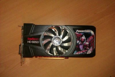 Лот: 7655238. Фото: 1. Powercolor Radeon HD6850 1gb... Видеокарты