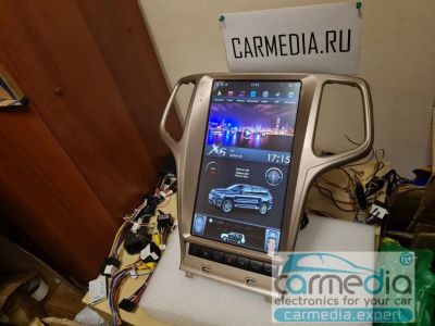 Лот: 21167205. Фото: 1. Штатная магнитола для Jeep Grand... Автомагнитолы