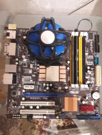 Лот: 11398812. Фото: 1. ASUS P5QPL-VM. Материнские платы