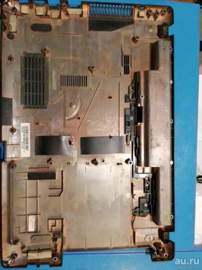 Лот: 13263065. Фото: 1. Корпус низ поддон Acer Emachines... Корпуса, блоки питания