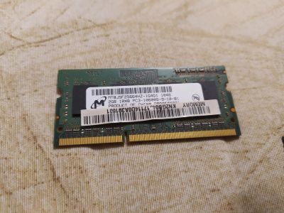 Лот: 14994898. Фото: 1. Sodimm DDR3 2GB. Оперативная память