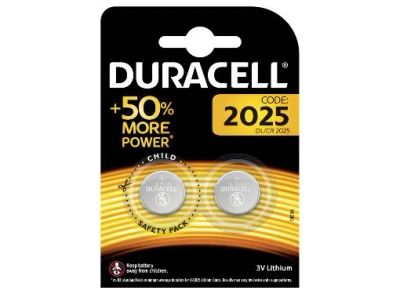 Лот: 19924806. Фото: 1. Батарейка DURACELL CR2025 2BL. Батарейки, аккумуляторы, элементы питания
