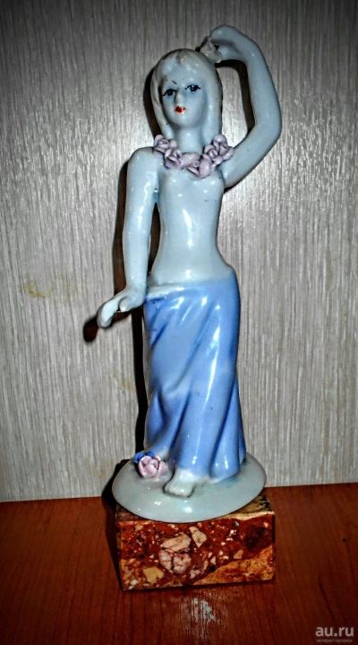 Лот: 17891949. Фото: 1. Фарфоровая Статуэтка "Танцовщица... Фарфор, керамика