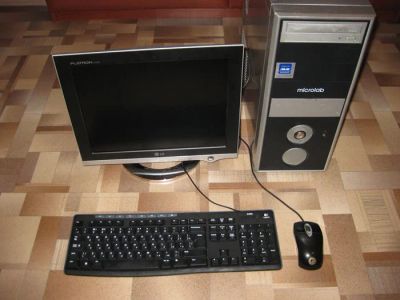 Лот: 3722510. Фото: 1. Компьютер Intel E6550(2*2.33GHz... Компьютеры в сборе