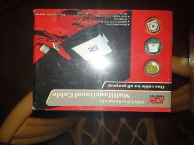 Лот: 19342220. Фото: 1. переходник Agestar универ usb2... Шлейфы, кабели, переходники