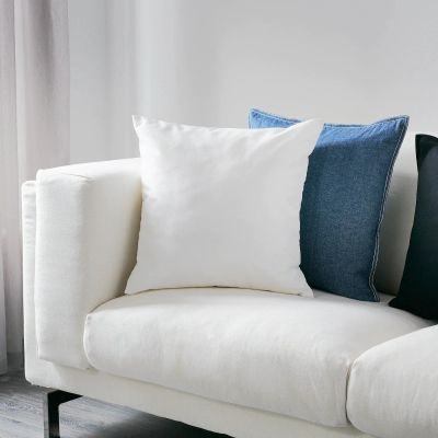 Лот: 15920922. Фото: 1. Подушка, белый, 40x40 см IKEA... Другое (домашний текстиль)