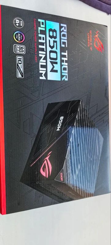 Лот: 21275640. Фото: 1. Блок питания Asus ROG Thor-850W. Корпуса, блоки питания