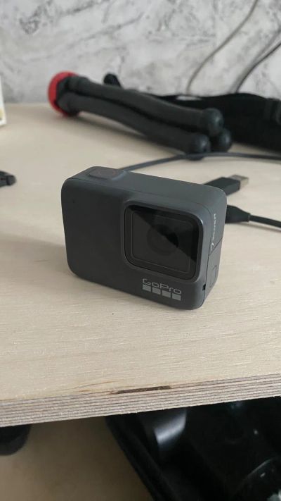 Лот: 25235170. Фото: 1. Экшн камера Go Pro 7 silver с... Экшн камеры