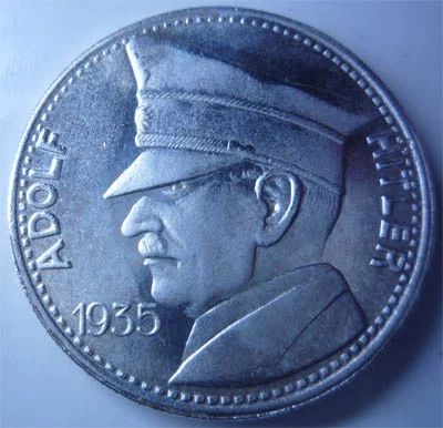Лот: 4933680. Фото: 1. Германия. 3-й Рейх. 5 рейх марок... Германия и Австрия