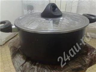 Лот: 230027. Фото: 1. кастрюля Tefal на 5 литров тефлоновая. Сковороды и сотейники