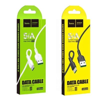 Лот: 15551781. Фото: 1. Кабель USB Hoco X33 Type-C, 5А... Дата-кабели, переходники