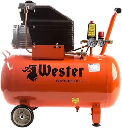 Лот: 12890244. Фото: 1. Компрессор Wester W 050-180 OLC. Электроинструмент