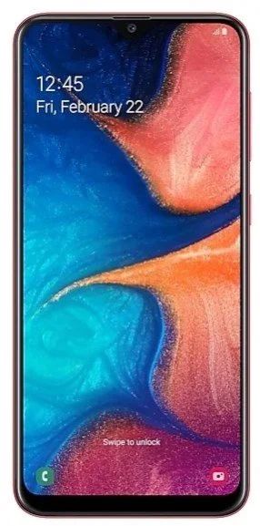 Лот: 14358788. Фото: 1. Samsung Galaxy A20, красный. Новый... Смартфоны