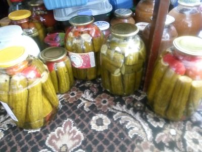 Лот: 15296031. Фото: 1. Огурцы соленые ,обмен. Домашние заготовки