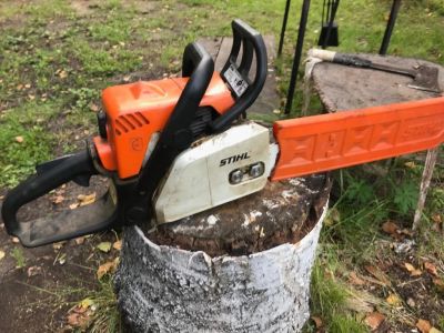 Лот: 16425166. Фото: 1. Бензопила Stihl ms 180, оригинал... Бензо-, мотоинструмент