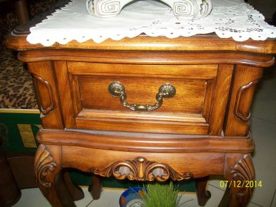 Лот: 4842533. Фото: 1. продам тумбочку массив орех. винтаж. Комоды