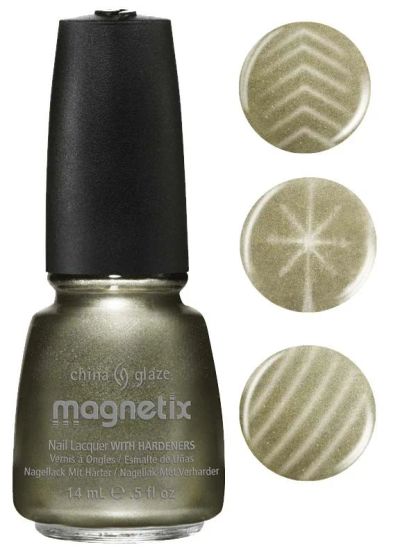 Лот: 5221644. Фото: 1. Магнитный лак China Glaze Magnetix... Лак для ногтей